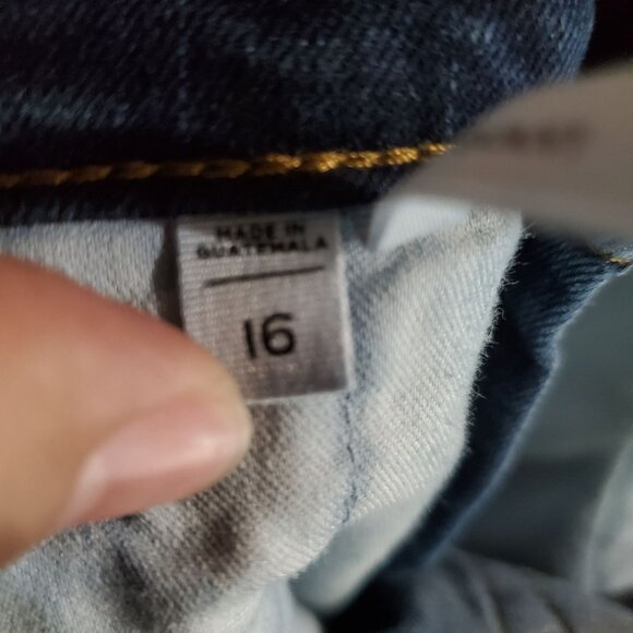 Loft Plus Jeans Womens Size 16 Blue High Waist Skinny Denim Stretch - Picture 4 of 14